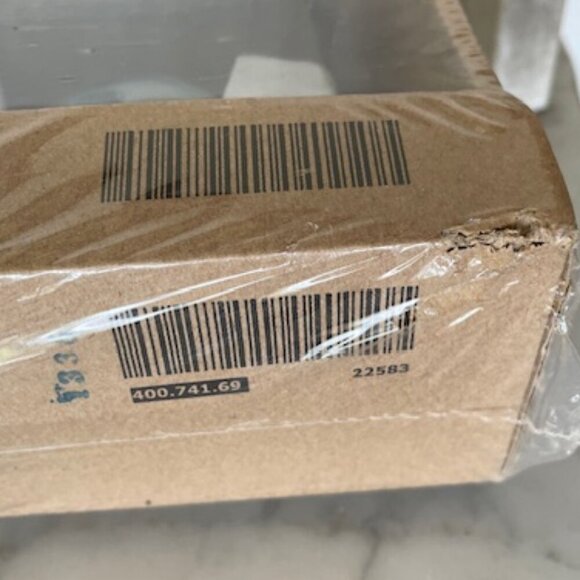 IKEA Lillholmen Etched Floral Glass Wall Shelf Discontinued - Picture 13 of 13